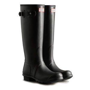 Hunter Original Tall Matte Black Rain Boots